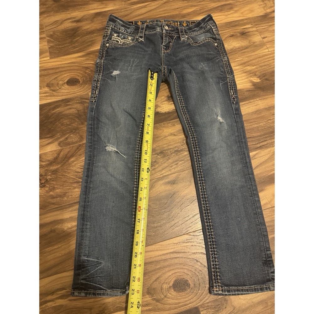 Rock Revival Jeans Women's 25 Crop Bootcut - Picture 6 of 6